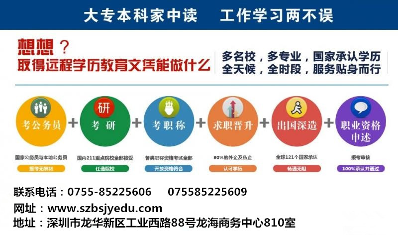 深圳大专本科网络教育学费多少钱?深圳百世教