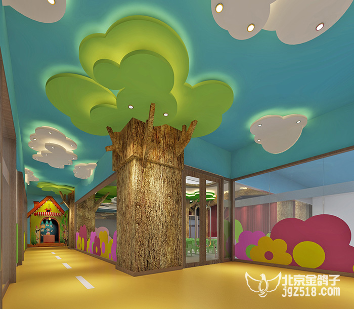 金鸽子幼儿园装修设计公司浅谈装修常用的木材