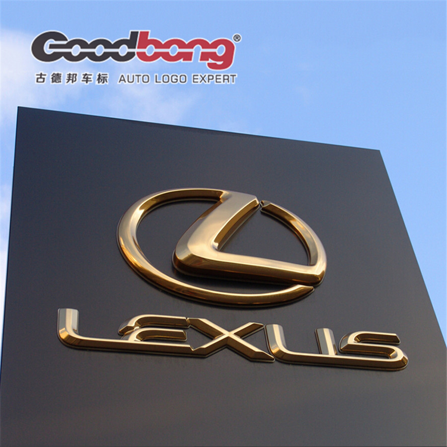 4S店门头三维立体车标制作价格,是因为其工艺