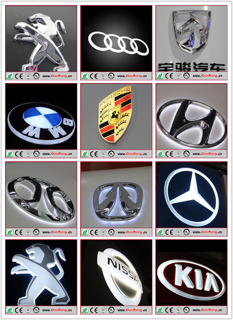 汽车4s店门头车标制作厂家