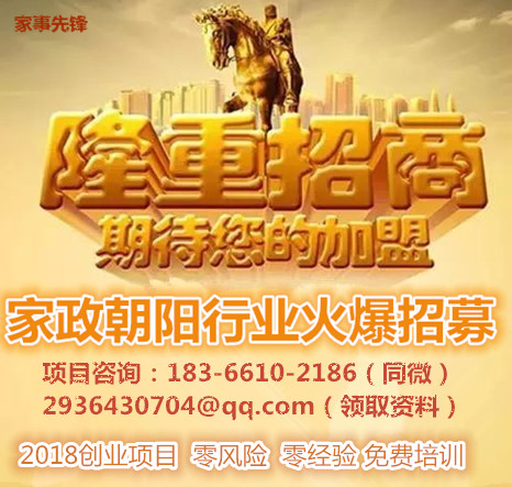 丹东开保洁公司需要什么条件家事先锋家政加盟