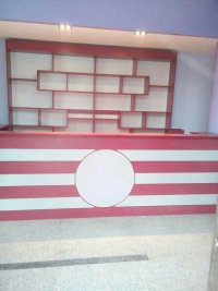 专业的办公家具异形家具吧台酒柜前台屏风定制