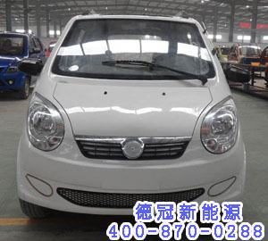 新型环保电动汽车 低速安全老年代步车 德冠新能源高清图片