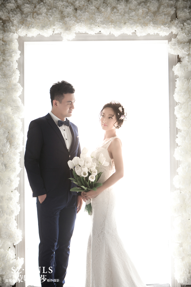 深蓝婚纱摄影_婚纱摄影(3)