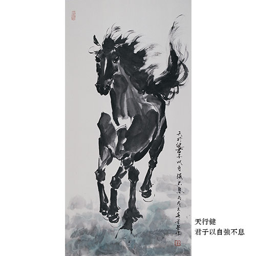 北京大师画龙马精神图发售,九方皋图发售