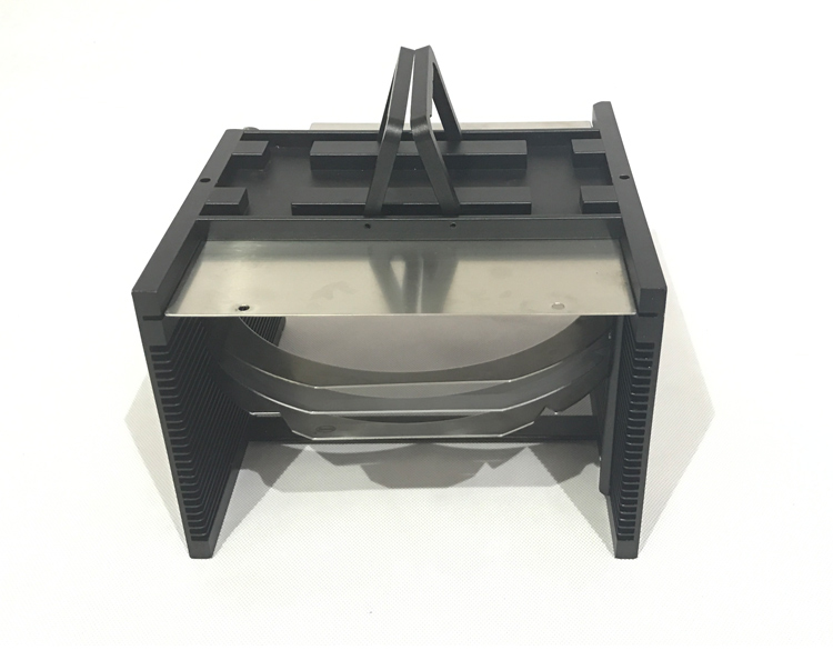 6寸25槽晶圆切割框架盒 硬质氧化耐高温 - 豫青