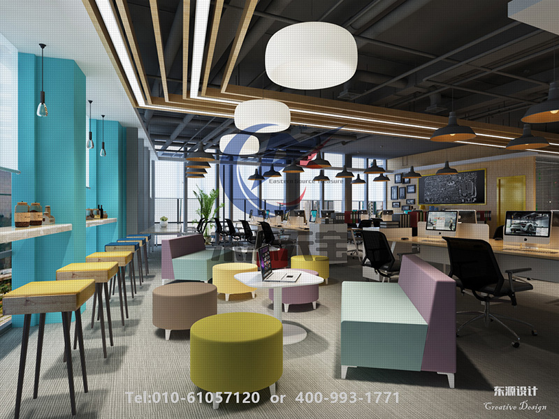 通州商业空间设计策划效果图,创意店铺设计