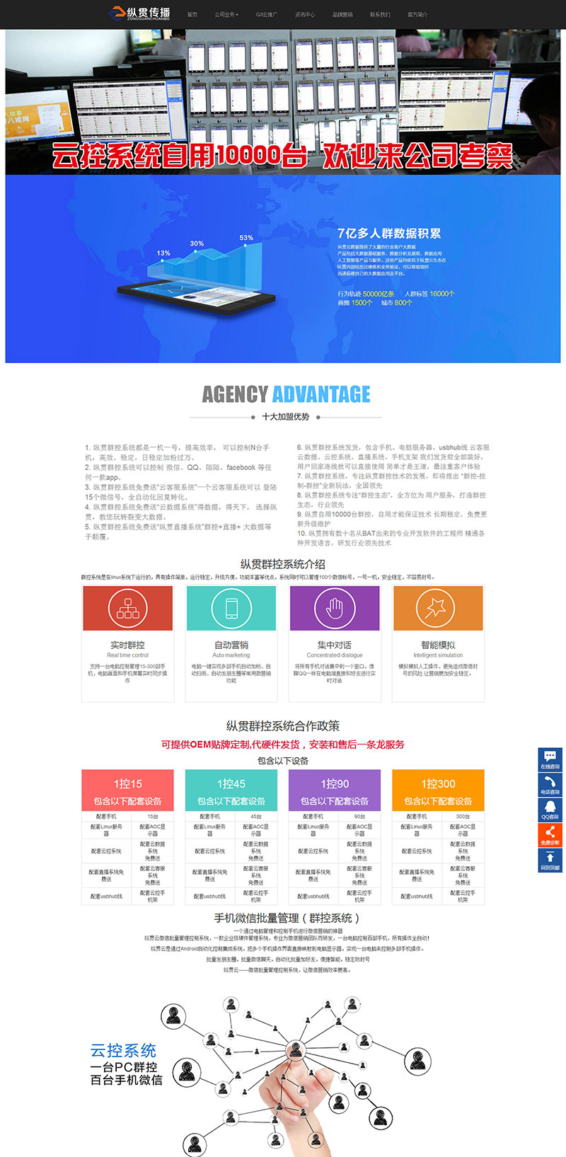 纵贯群控系统1 纵贯群控系统1