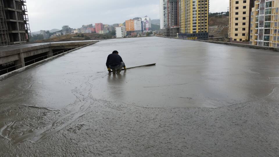 泡沫混凝土现浇泡沫混凝土屋面找坡找平恒远建筑更专业高效