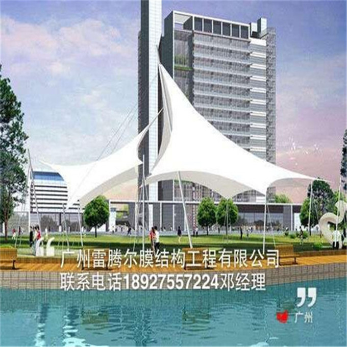 汕头南澳县张拉膜结构|膜结构体育馆|遮阳伞好