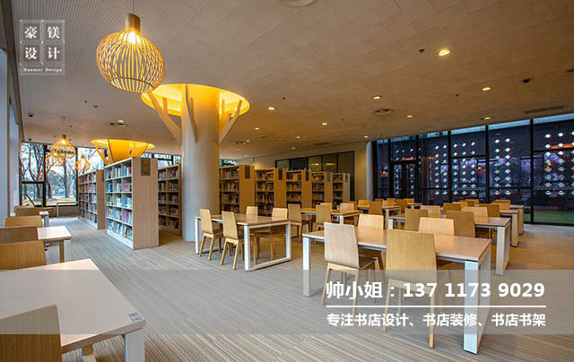 德阳中学图书馆设计装修书架--都是这家公司提