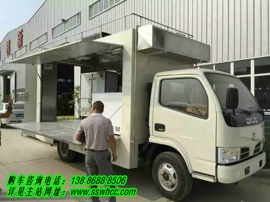 不锈钢加热台盒饭保温餐饮车|卖盒饭流动快餐