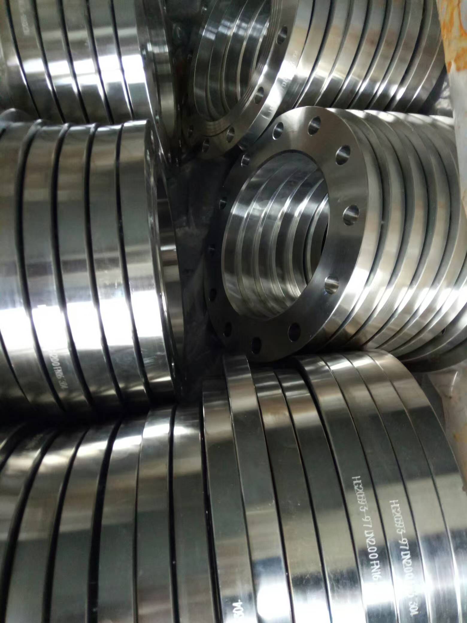 304不锈钢平板法兰