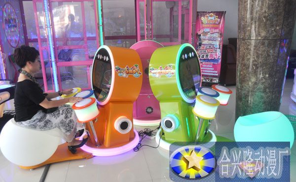 天津儿童乐园设备合兴隆动漫厂供应天才小鼓手