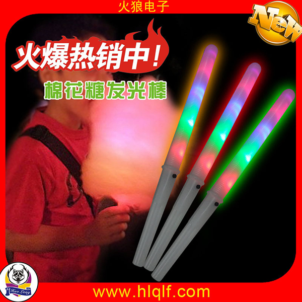 声控海绵发光棒|Led发光海绵棒|助威海绵发光