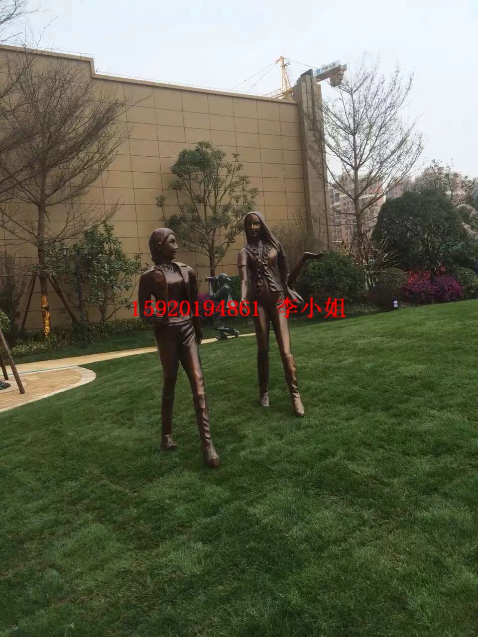 房地产布置景观雕塑 城市雕塑 创意小品雕塑 仿铜雕塑