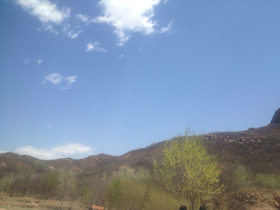 景区内千峰竞秀、万壑争奇、泉水潺潺、景色别致,春日山花烂高清图片