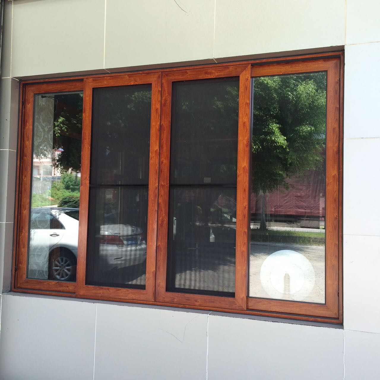 揭阳万福门窗1.4纱门一体窗 .厂家直销批量生产