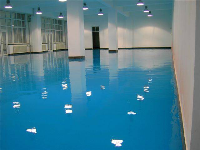 深圳工厂地面漆施工工艺 地面漆价格.找惠州鑫