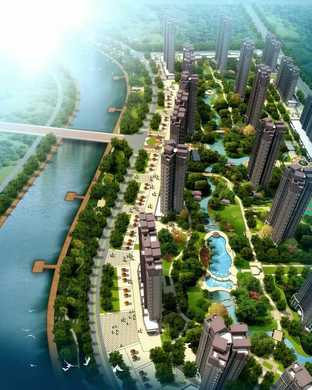 惠阳新楼盘玉带湾动态实时报道与高尔夫比配套