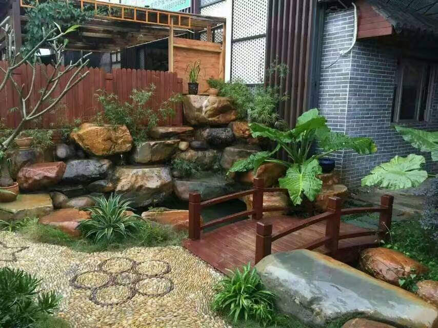 别墅庭院设计施工 -浙江园林景观, 浙江假山鱼池,浙江