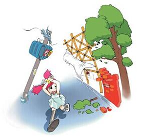 如何预防台风