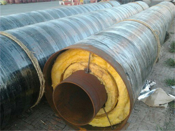 鋼套管玻璃棉保溫螺旋鋼管