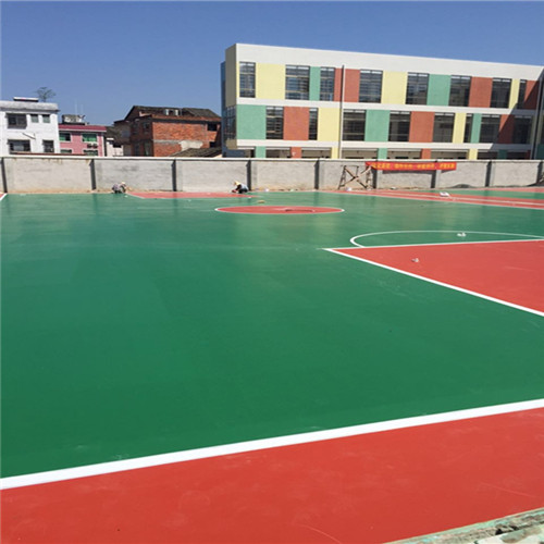 珠海地区专业校园硅PU球场设计铺设|力特体育