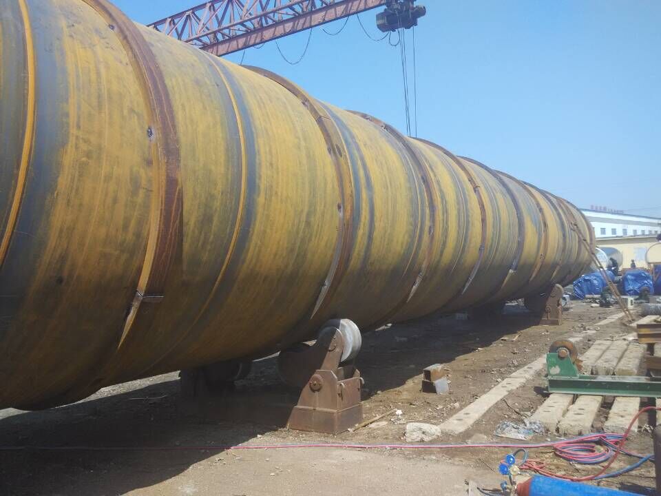 电厂循环水专用大口径加强筋螺旋钢管厂家-建