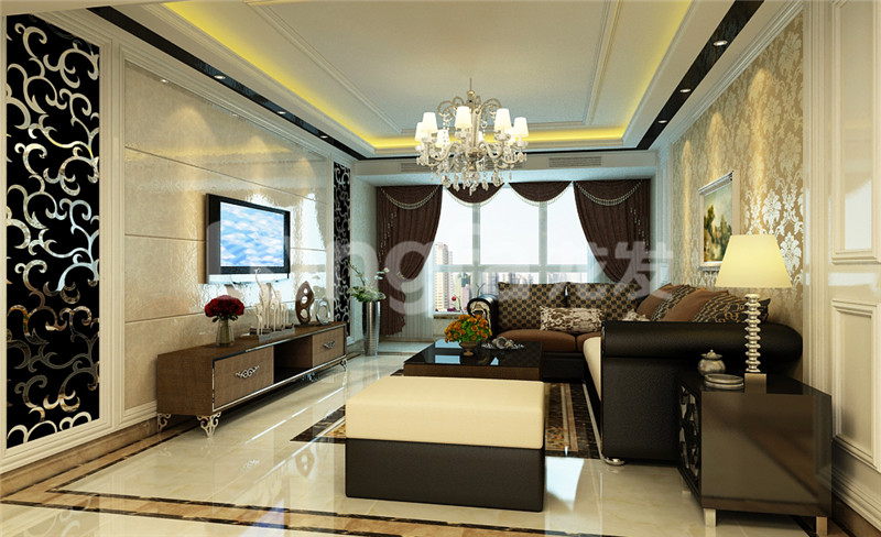 石家庄保利花园龙发装饰161平样板间 - 分类信