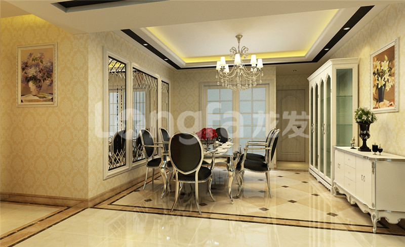 石家庄保利花园龙发装饰161平样板间 - 分类信