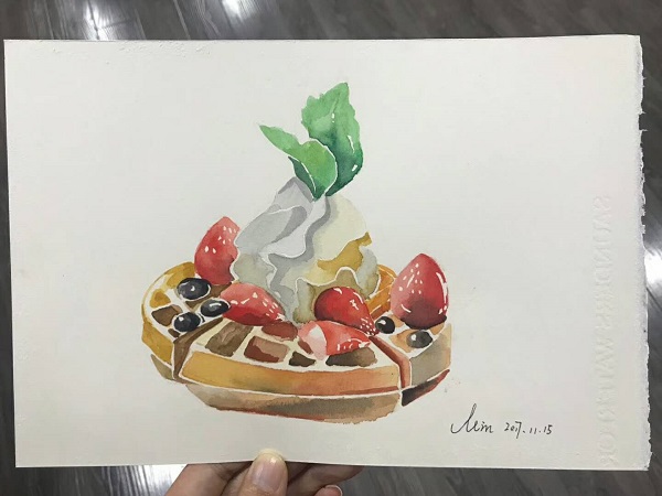 水彩画怎么画找培训班学水彩兰州哪里水彩画教