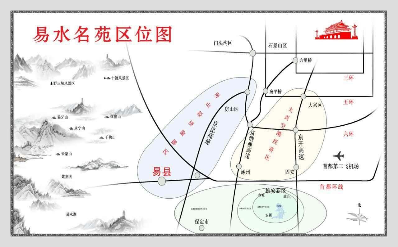 易县好楼盘易水名苑!低首付五证全70年产权