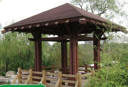 不信不立 不城不行 即墨防腐木廊架 黄岛防腐木