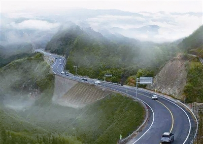 雁楠公路入选浙江最美自驾公路,岭上人家琼楼玉宇路线