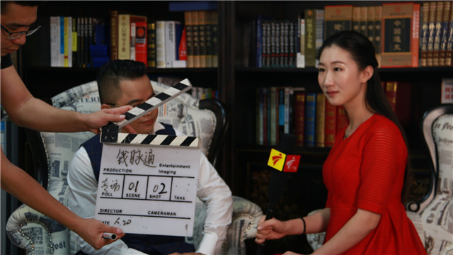 广东广播电视台栏目组采访钱脉通互联网创客促
