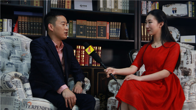 广东广播电视台栏目组采访钱脉通互联网创客促