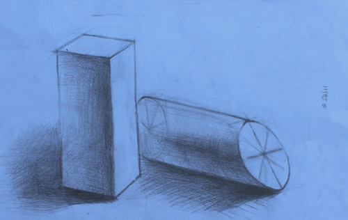 翰华书画院的素描重在培养学生掌握好基础知识和技能.