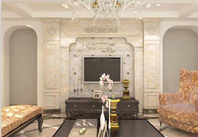 深圳专业别墅石材背景墙 沙发背景墙 客厅电视背景墙生产厂家