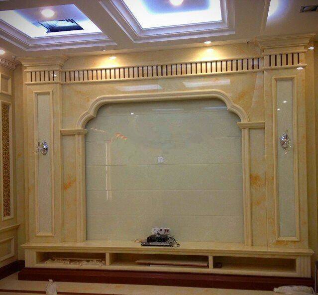 深圳专业别墅石材背景墙 沙发背景墙 客厅电视背景墙生产厂家