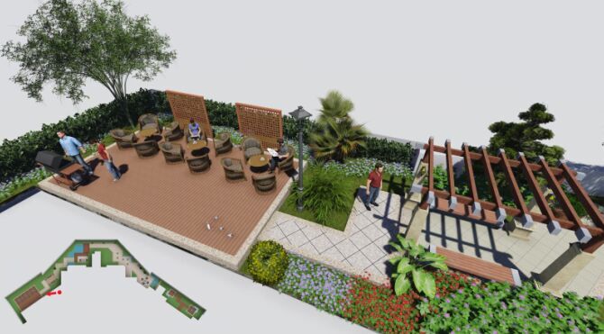 龙岗建筑设计公司给你独一无二的空中花园设计