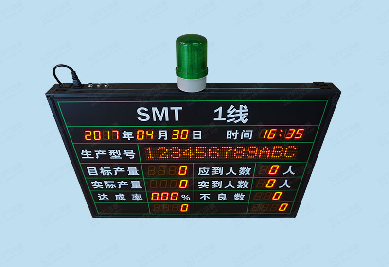 smt车间生产计数器看板流水线电子看板组装线生产看板支持定制