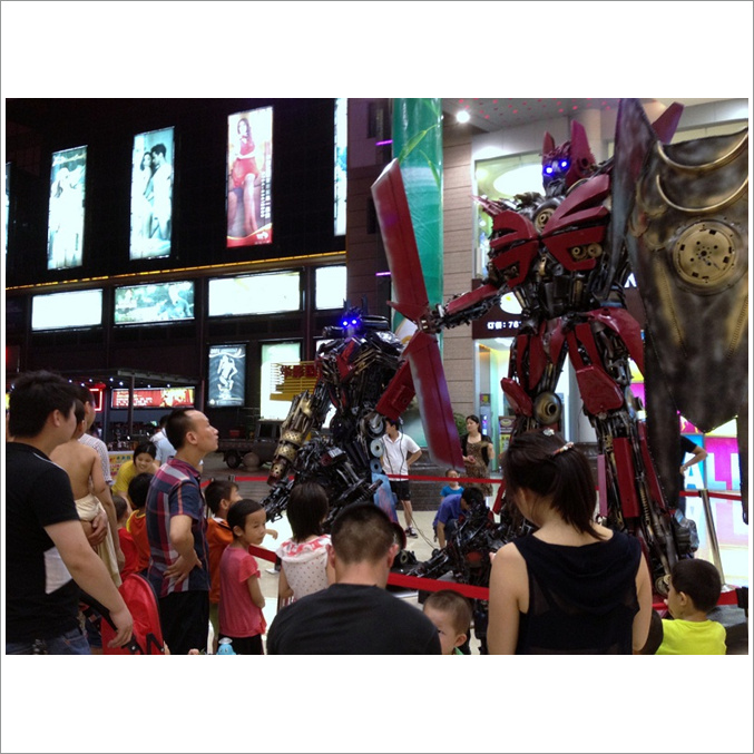 大型变形金刚展览模型1-12米出租出售