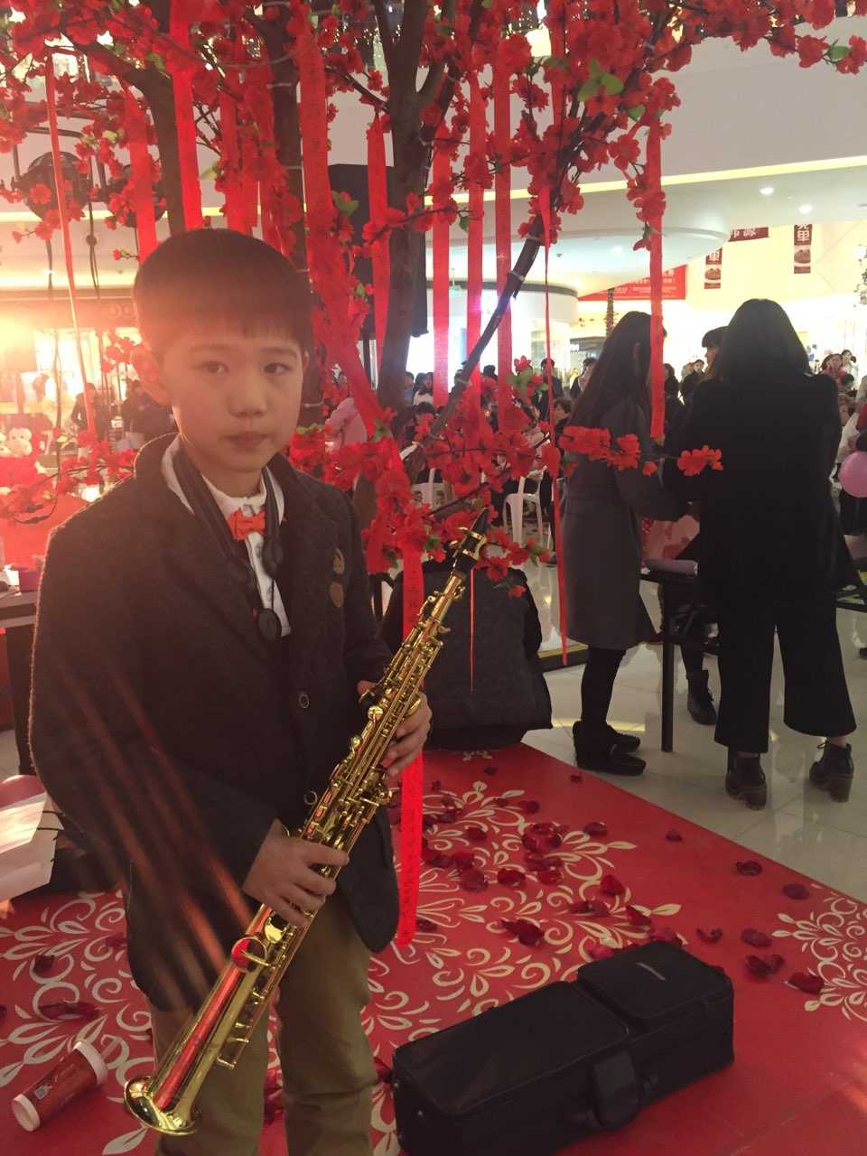 海宁天乐琴行萨克斯明星学员周游