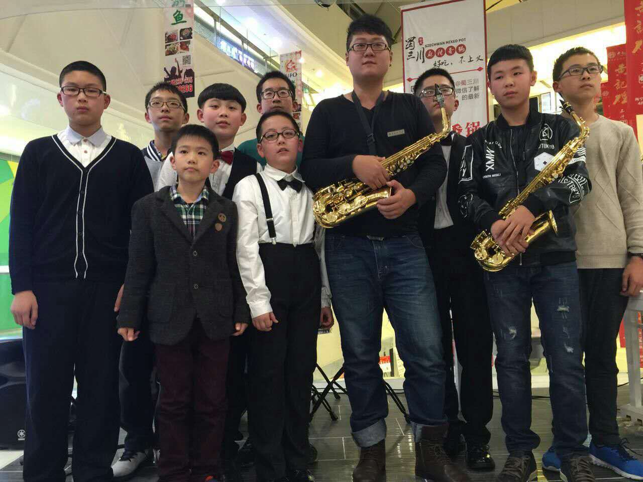 海宁天乐琴行萨克斯明星学员周游