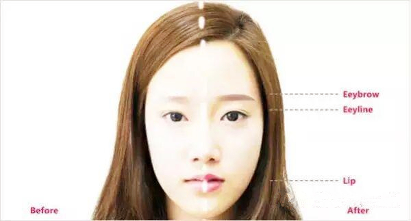 上海松江黄浦徐汇浦东韩式纹绣学习,丝雾眉美