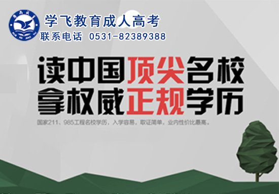 【济南网络教育课程】哪家好?济南学飞教育圆