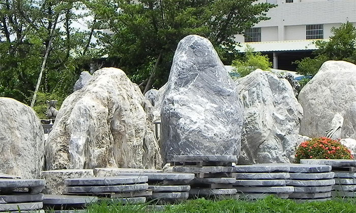 嘉兴景观石农村哪家厂家质量好?产品自建房梯步设计图图片