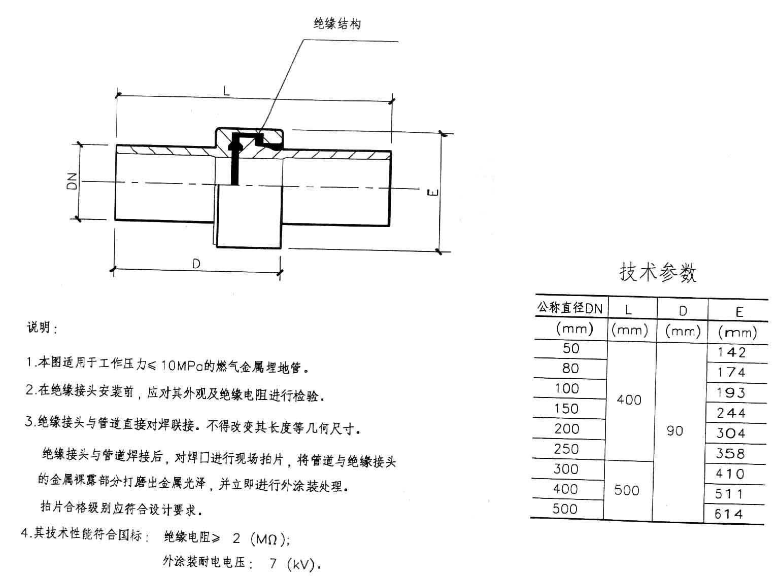 河北亿浩绝缘法兰 碳钢绝缘法兰