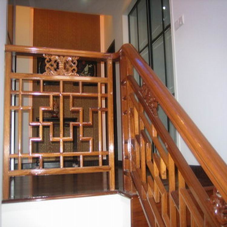 实木楼梯扶手制作方法至外楼梯扶手图片3